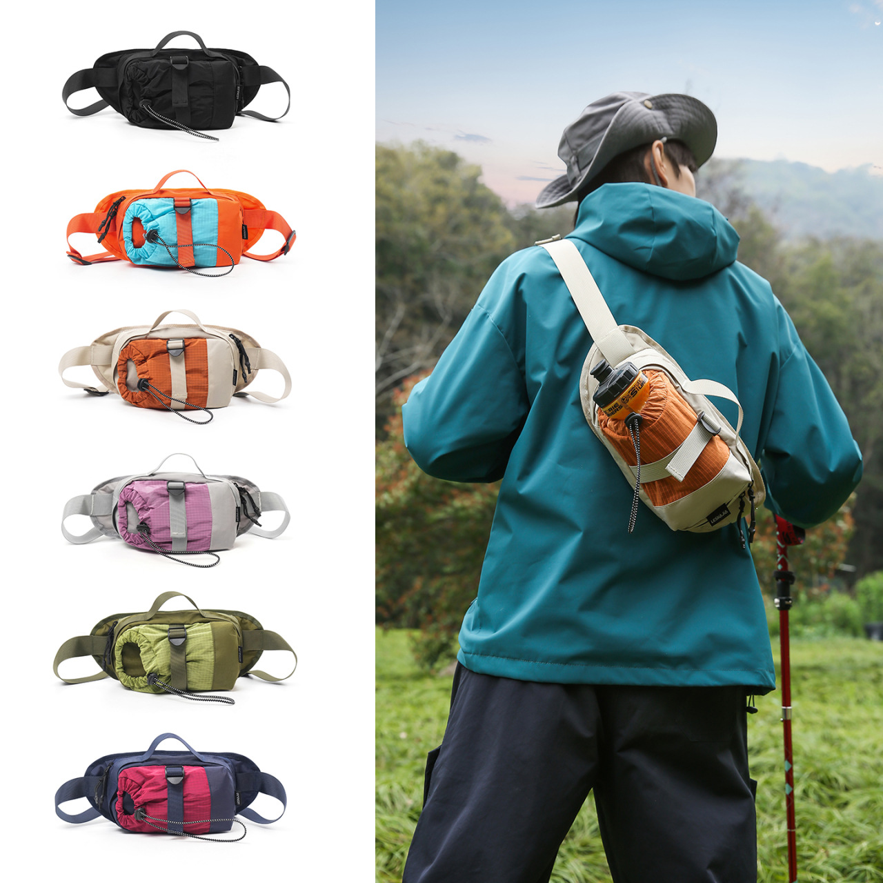 Hydration Pack Outdoor - Unisex Çapraz Askılı Çanta – Kore