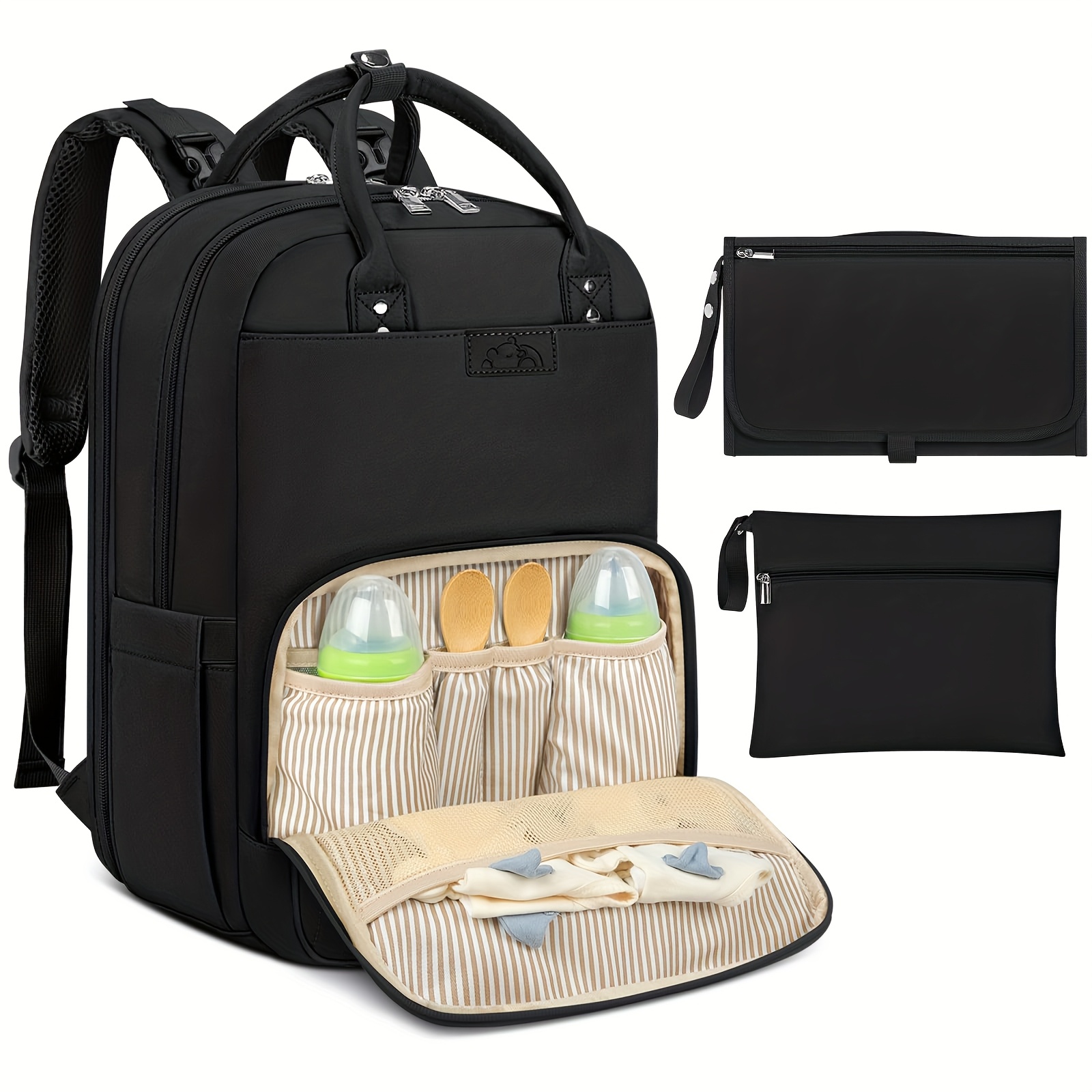 Backpack Diaper Bag - NEWHEY Değiştirme Çantası Sırt Çantası Taşınabilir