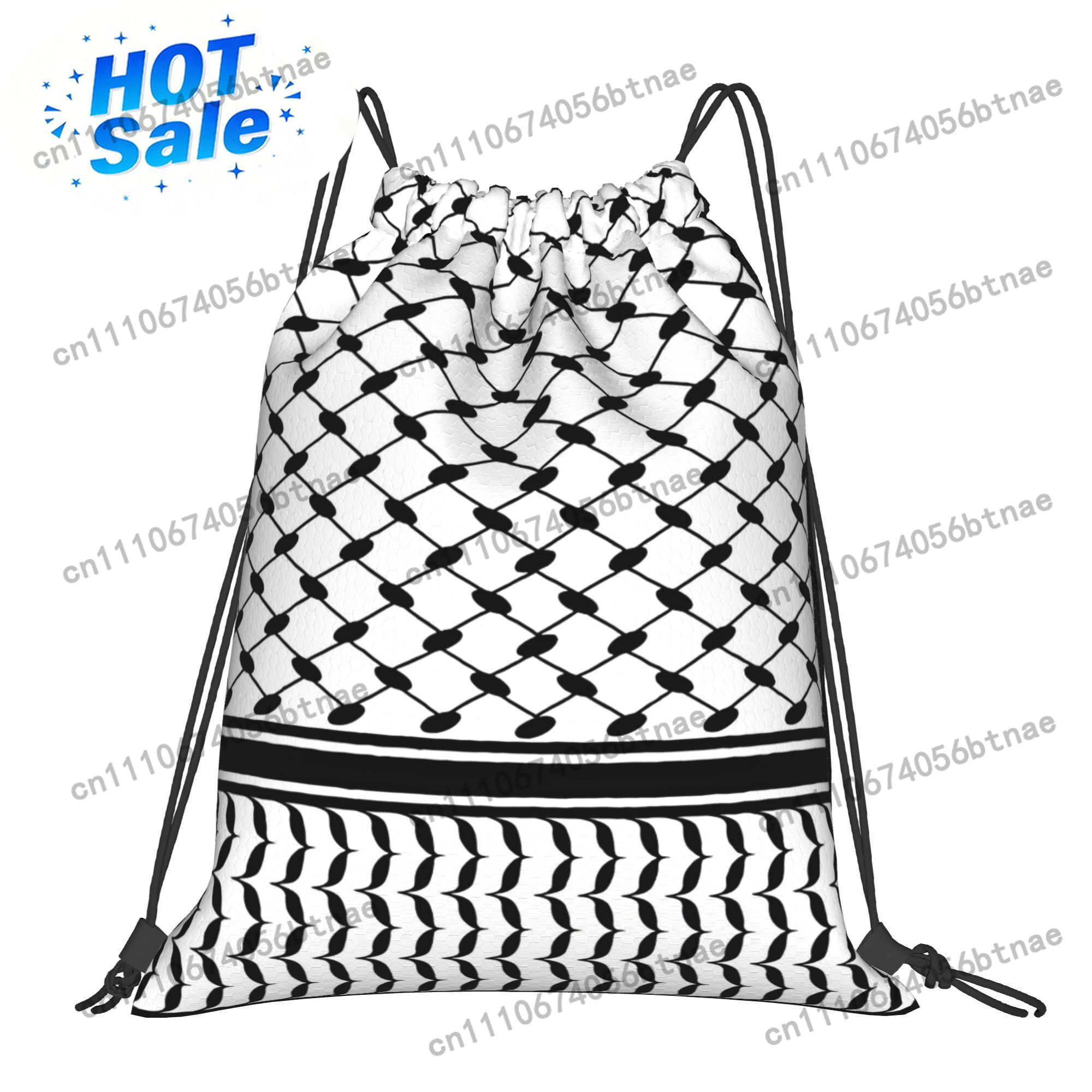 Kufiya Orta Doğu Desenli İpli  - Drawstring Gym Bag incelemesi ve fiyatı