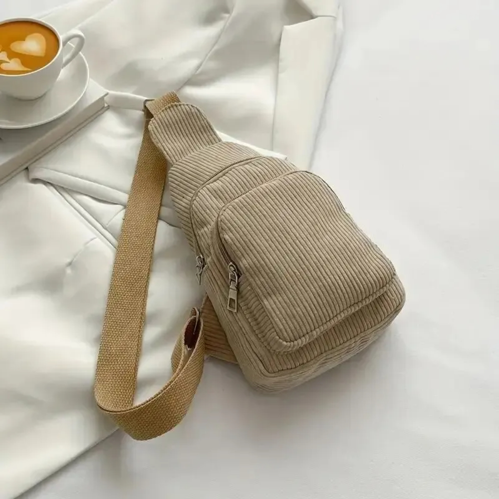 Vintage Kadife Crossbody Çanta - Sling Backpack Shoulder incelemesi ve fiyatı