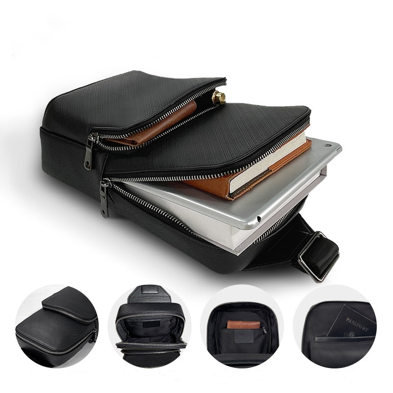 Moda tasarım siyah erkek Sling - Sling Backpack Shoulder incelemesi ve fiyatı