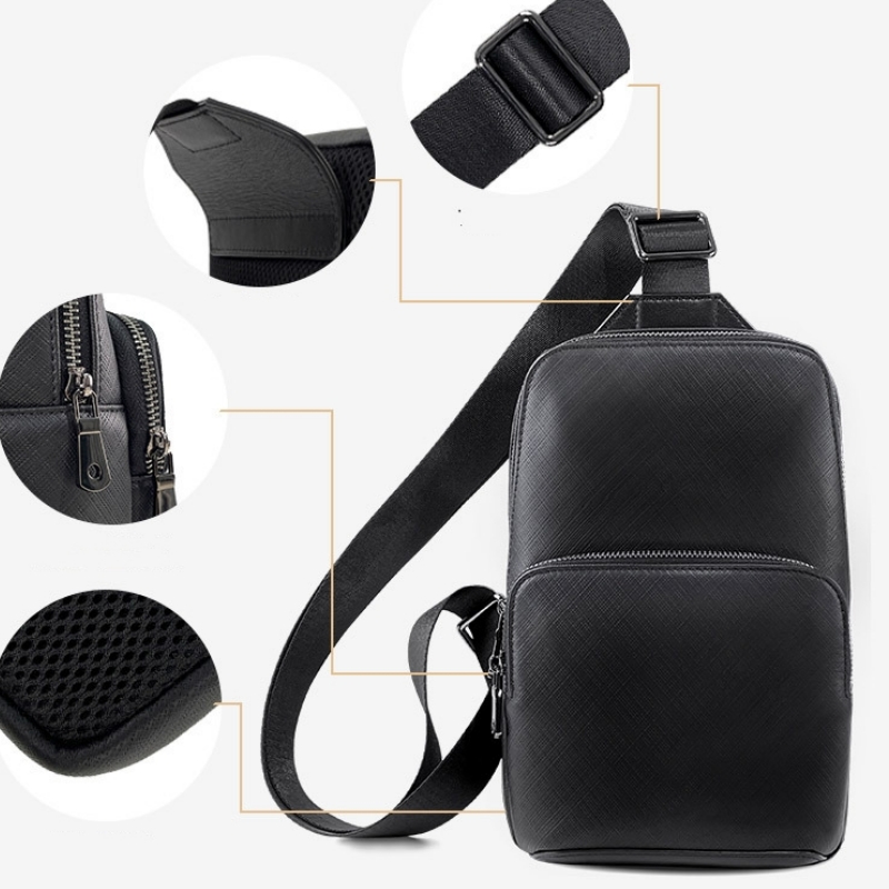 Moda tasarım siyah erkek Sling - Sling Backpack Shoulder incelemesi ve fiyatı