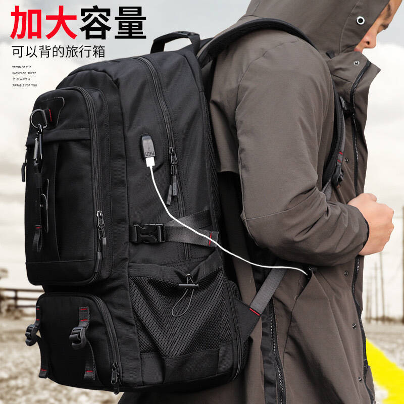 Yeni Ekstra Büyük Kapasiteli E - Canvas Backpack Casual incelemesi ve fiyatı