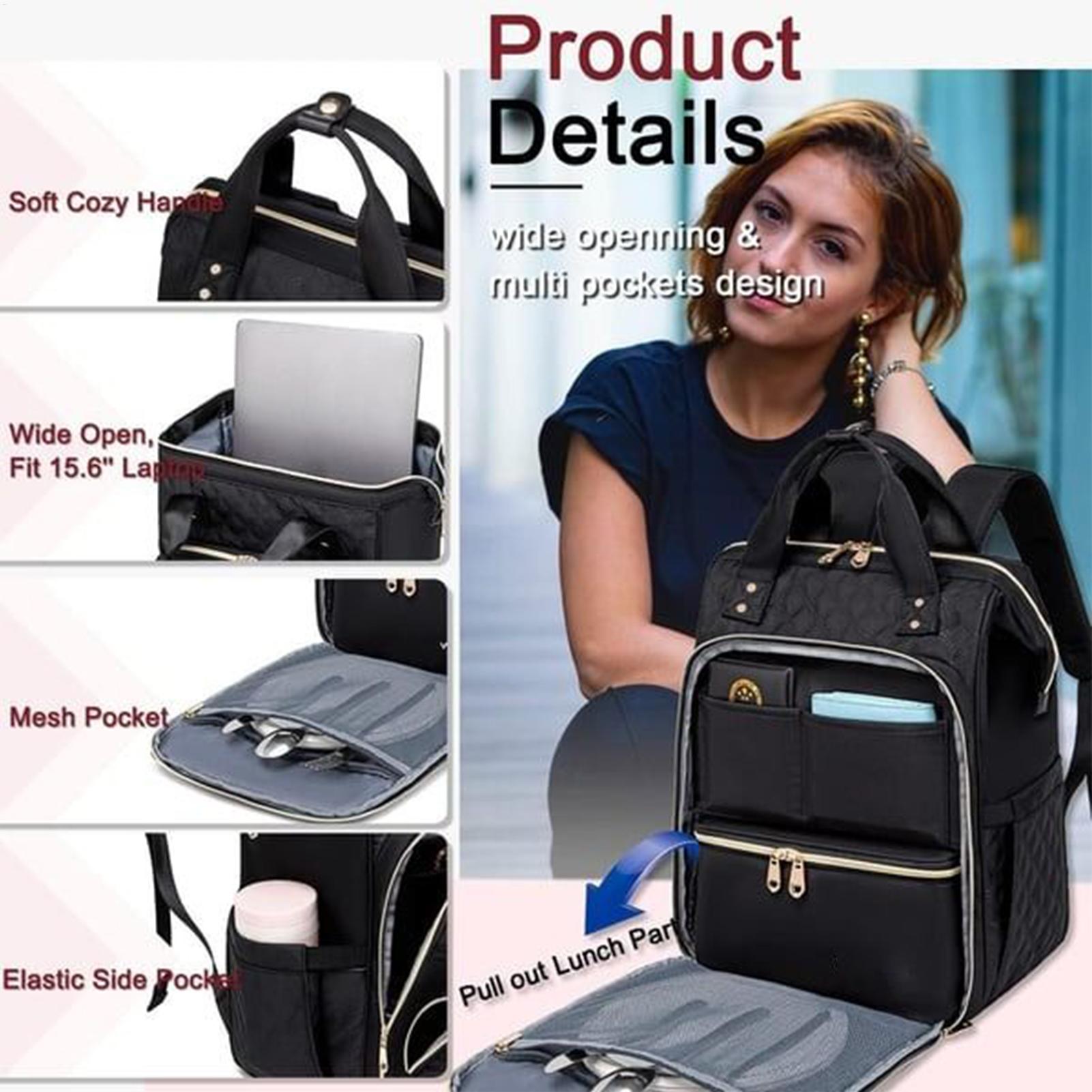 İş ve Okul İçin 2'si 1 Arada Ö - Laptop Backpack 15.6 incelemesi ve fiyatı
