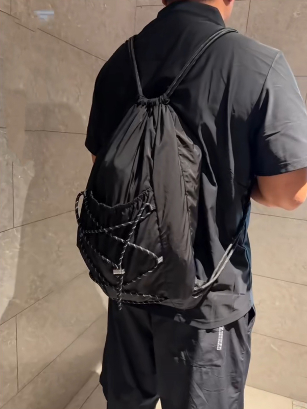 SHELKSBAG Unisex Kırışık Naylo - Drawstring Gym Bag incelemesi ve fiyatı